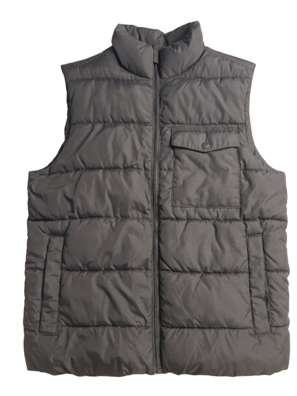Old Navy Go-Recycled Puffer Vest Black Men's Size S
